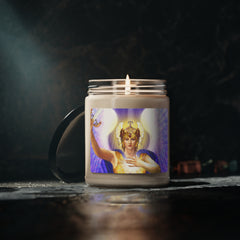 Archangel Michael Soy Candle on Granite
